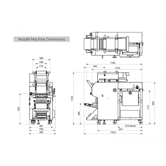 Noodle Machine 220V~240V